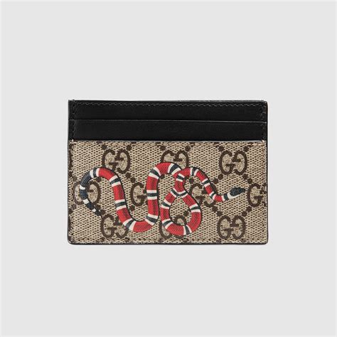 tarjetero gucci serpiente